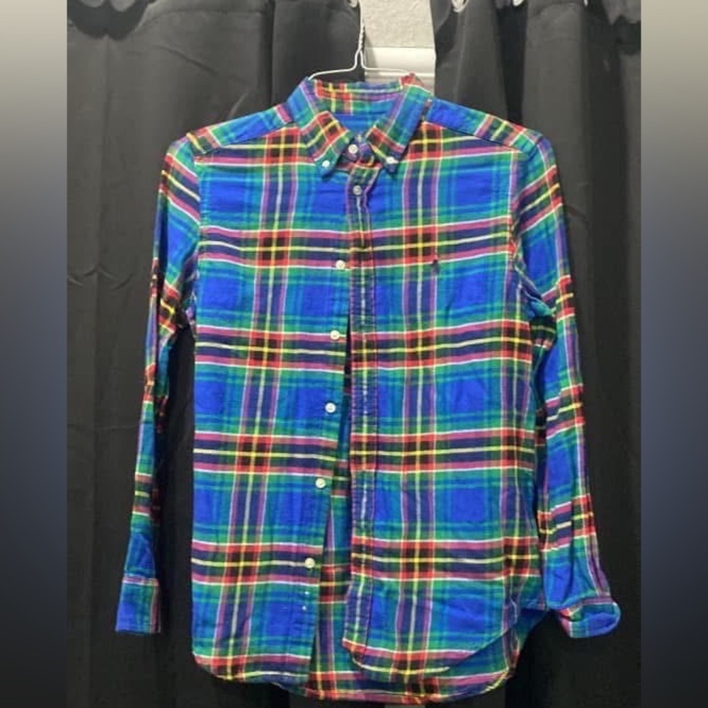 Ralph Lauren Polo Youth XL Boys plaid